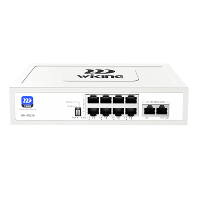 Switch PoE+ de 8 puertos PoE y 2 puertos uplink