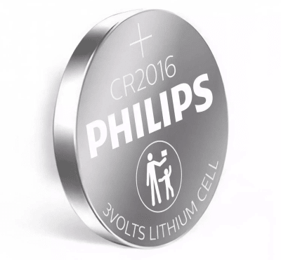 PILA DE BOTON CR2016 PHILIPS LITIO 3V1