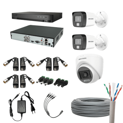 Kit 3 Cámaras de seguridad