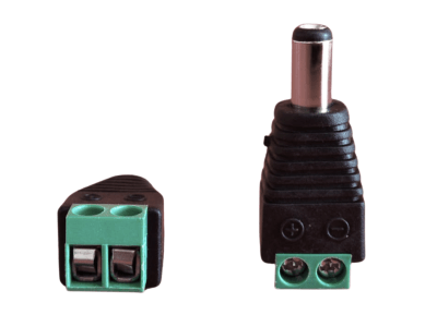 Conector DC macho