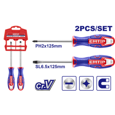 Set de Destornilladores De 2 Piezas1