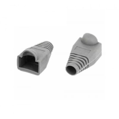 FUNDA DE CONECTOR RJ45 COLOR GRIS
