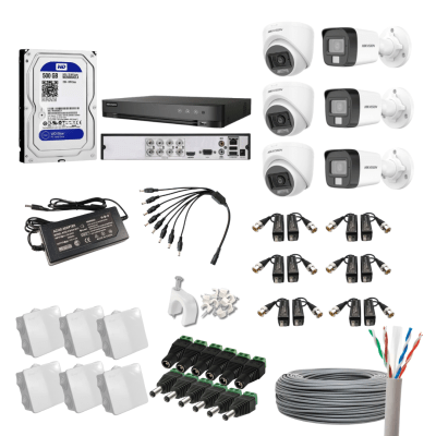 Kit 6 cámaras de seguridad Hikvision