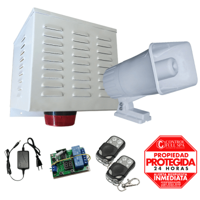 Kit Alarma Comunitaria 30w 2 tonos1