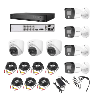Kit 7 cámaras de seguridad autoinstalable