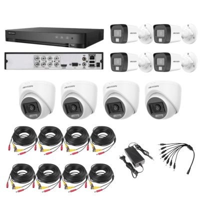 Kit 8 cámaras de seguridad autoinstalable