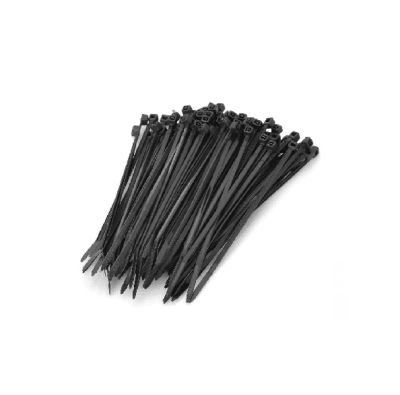 Amarra Plástica Negra 15cm x 2.5mm