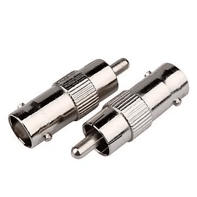 Adaptador BNC a RCA macho 50u.