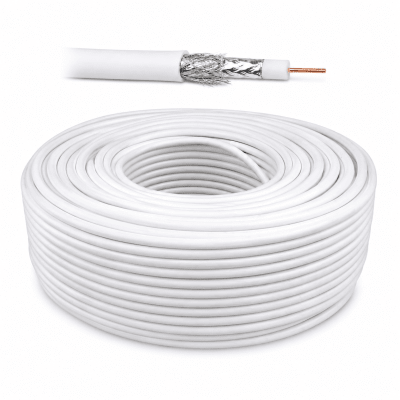 Cable Coaxial RG6 100 mts