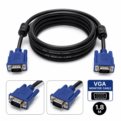 Cable monitor VGA 1.8 M