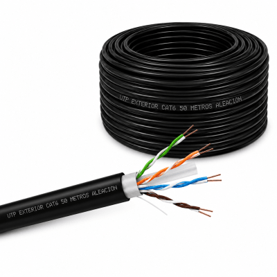 UTP EXTERIOR CAT6 50MTS ALEACION