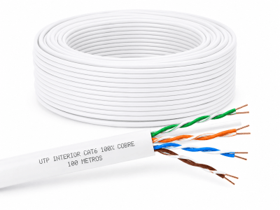 UTP INTERIOR CAT6 100% COBRE
