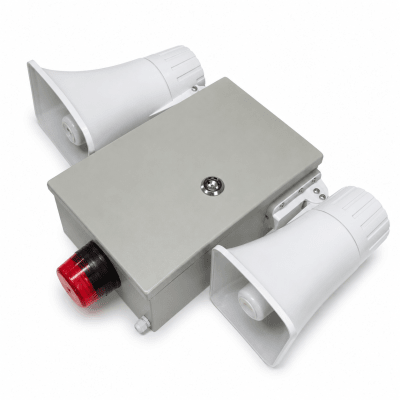 Kit alarma comunitaria 60W 2 Tonos