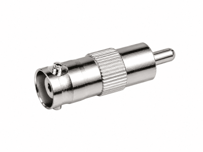 Adaptador BNC a RCA macho