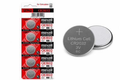PILA TIPO BOTON MAXELL CR2032 LITIO 3V