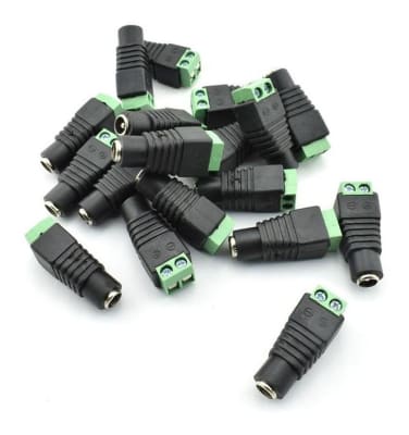 Conector DC Hembra 100u.