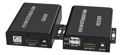 Extensor HDMI y USB x RJ45 60M
