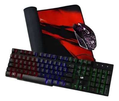 Kit Gamer Teclado + Mouse + Mouse Pad XL1