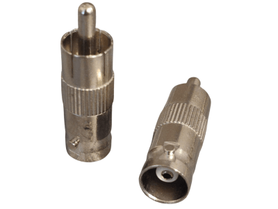 Adaptador BNC a RCA macho