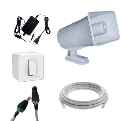 Kit de Alarma con Botón de Pánico 30W
