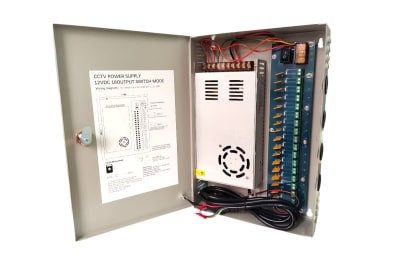 Fuente poder 18 salidas 12V 30A