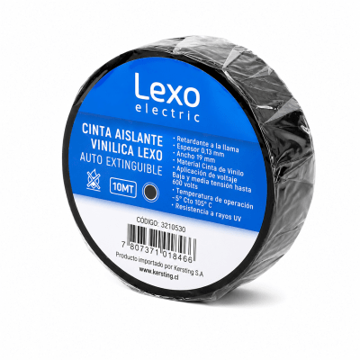 CINTA AISLANTE LEXO 19 MM 20 METROS