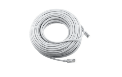 Cable Red Cat5 Armado 40 Mts Gris