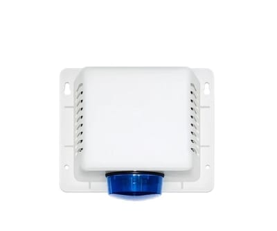 Sirena 15w Azul Gabinete Plástico baliza azul1