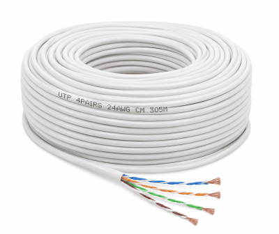 UTP INTERIOR CAT5 100% COBRE MULTIFILAR 305MTS1