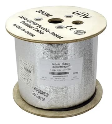 UTP Exterior Cat6 305m 100% Cobre