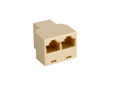 Adaptador RJ45 Uno A Dos
