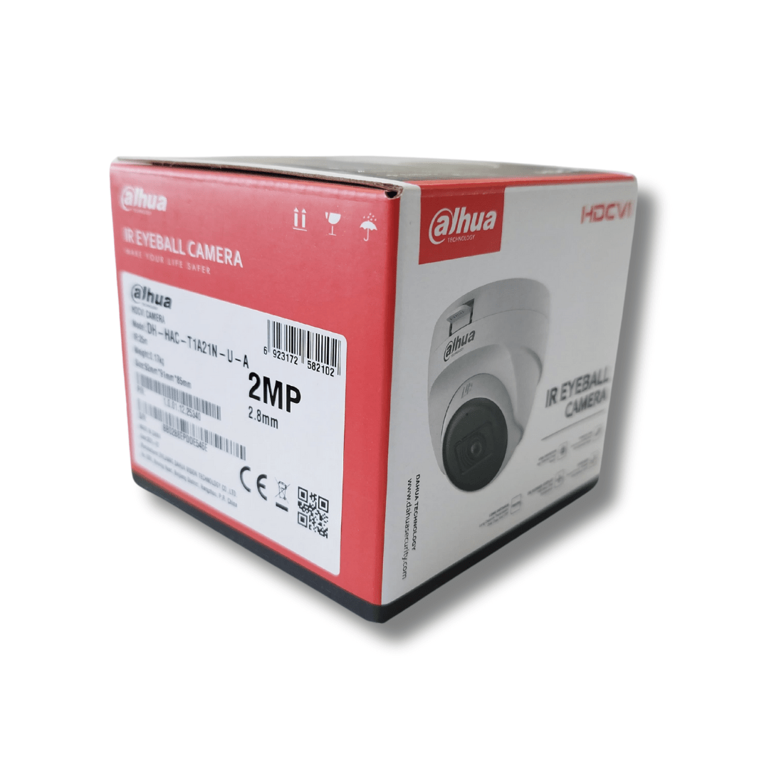 DAHUA DOMO C/MIC PLÁSTICA 2.8MM IR255