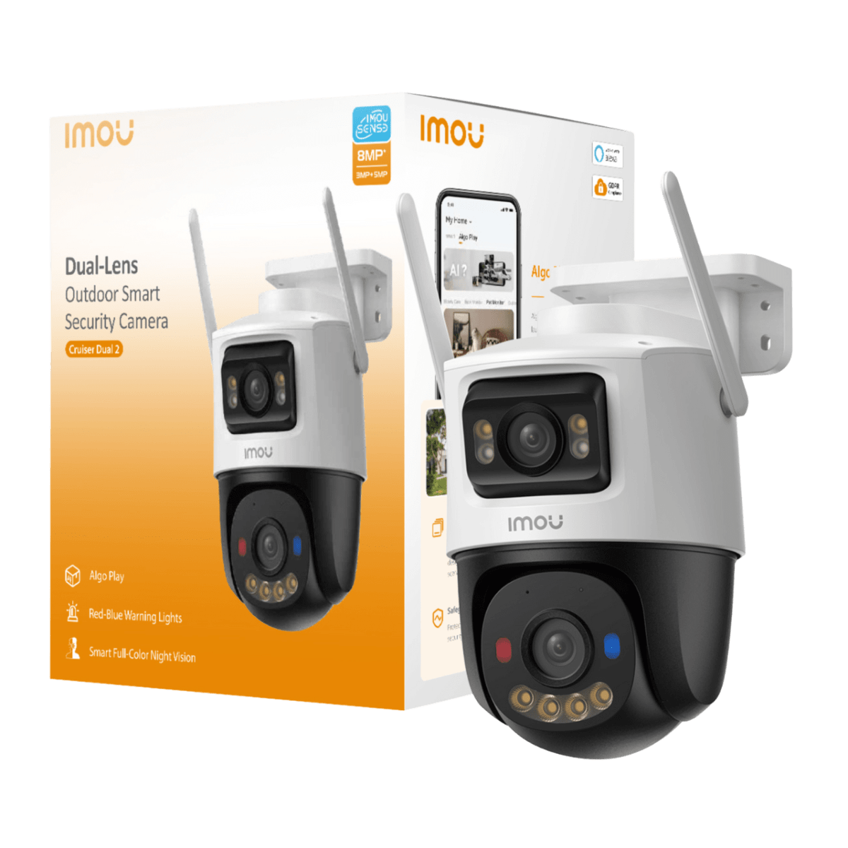 Imou Cruiser Dual 6MP Wi-Fi + Tarjeta de Regalo 0