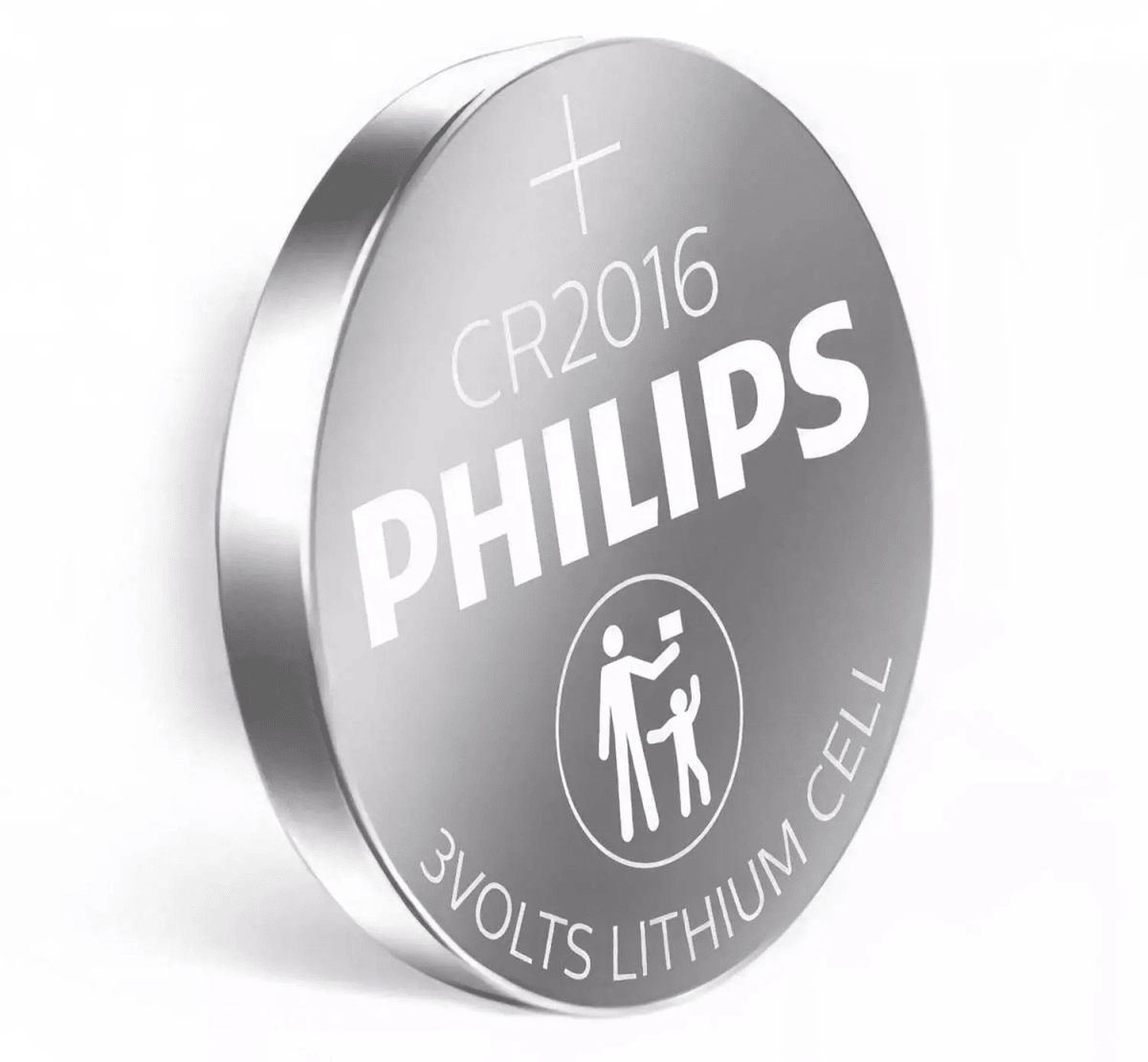 PILA DE BOTON CR2016 PHILIPS LITIO 3V 0