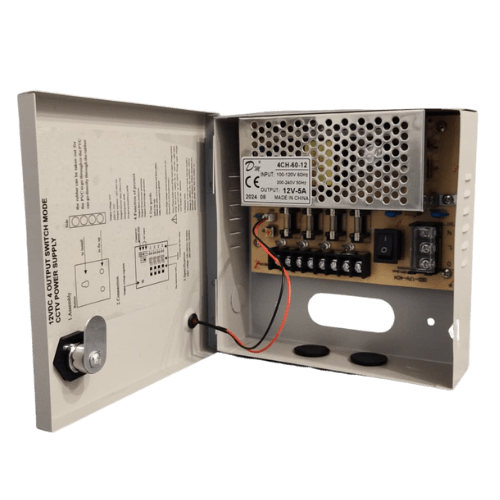 Fuente poder 12V 5A 4 salidas2