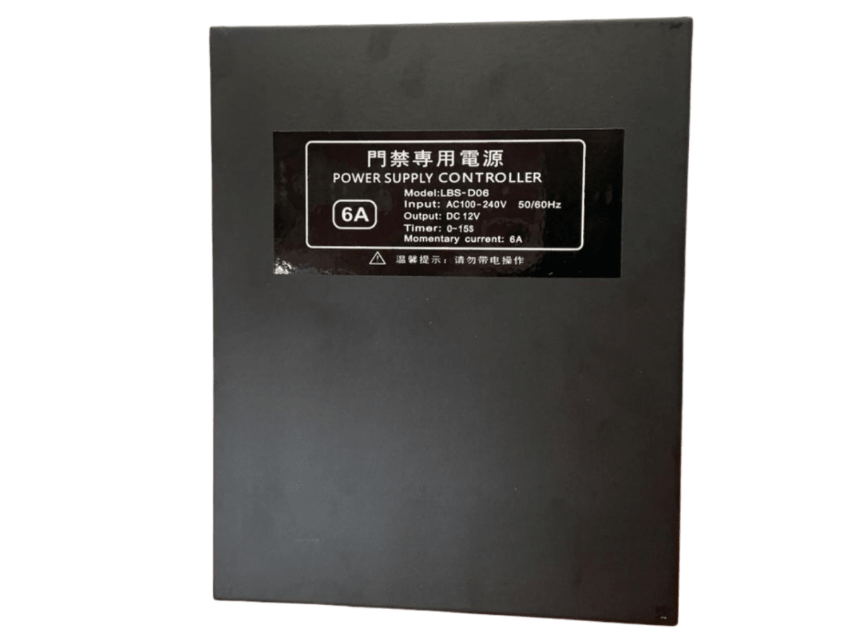 Fuente Poder 12V 6A con UPS para Control de Acceso2