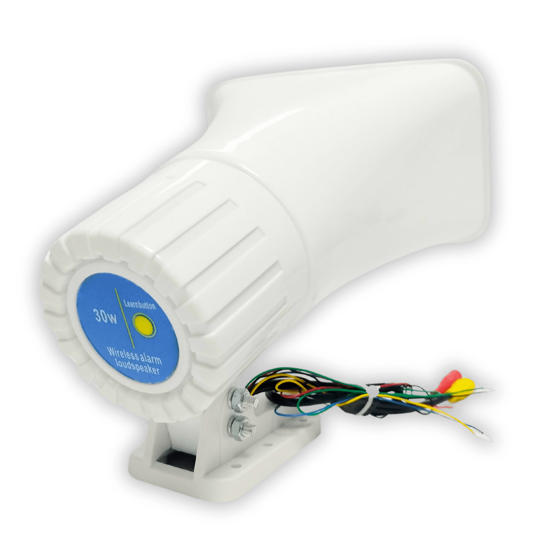 Sirena 30W con sistema de voceo integrado2