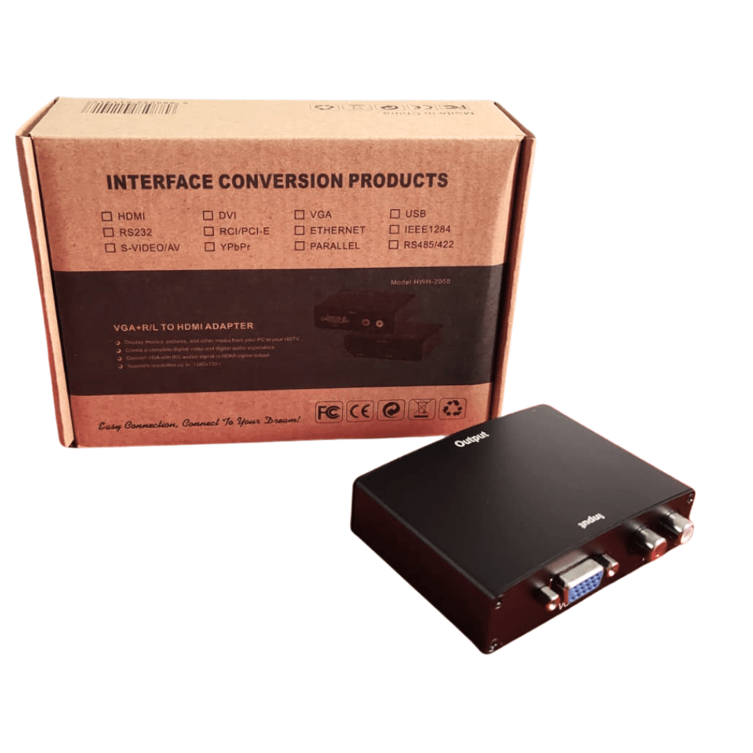 Conversor Vga a Hdmi2