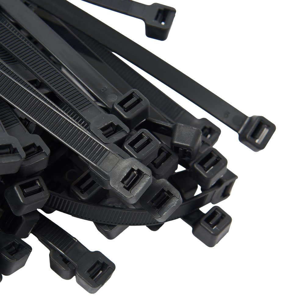 Amarras Plásticas Negras 10 CM X 3 MM2