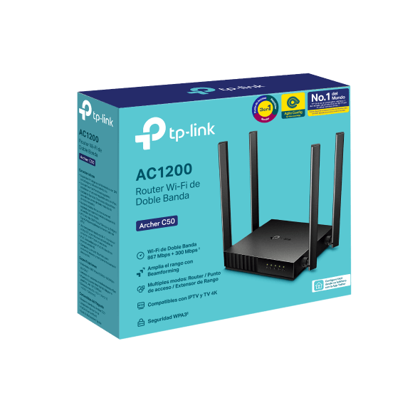 Router Wi-Fi de doble banda AC12004