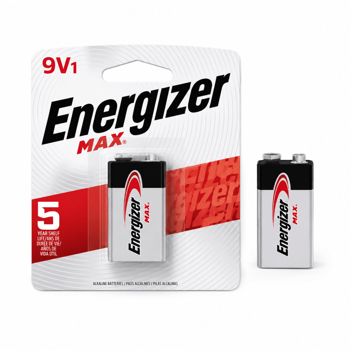 Batería 9V Alcalina ENERGIZER3