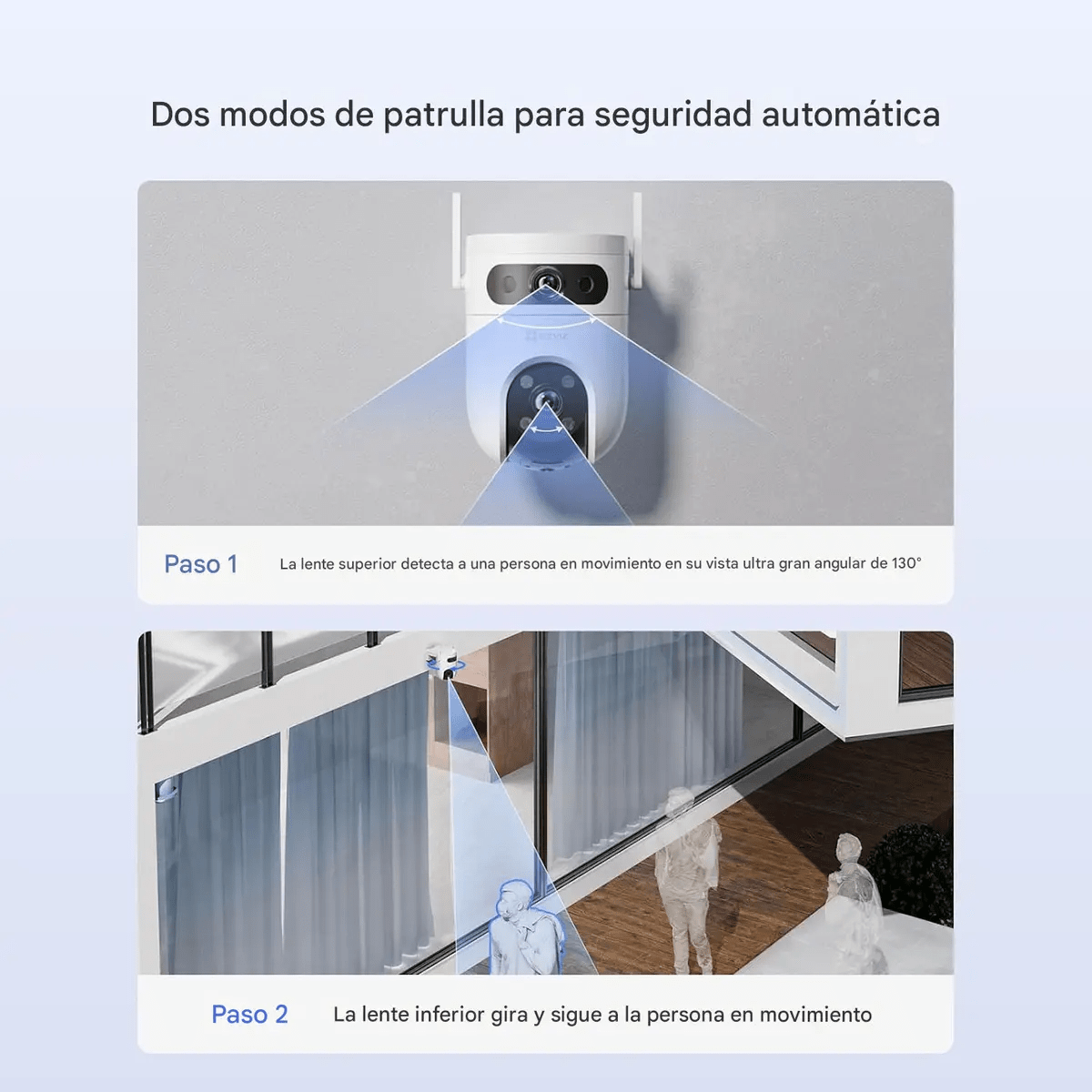 Cámara Wi-Fi H9c – Doble Lente 2K – Exterior6