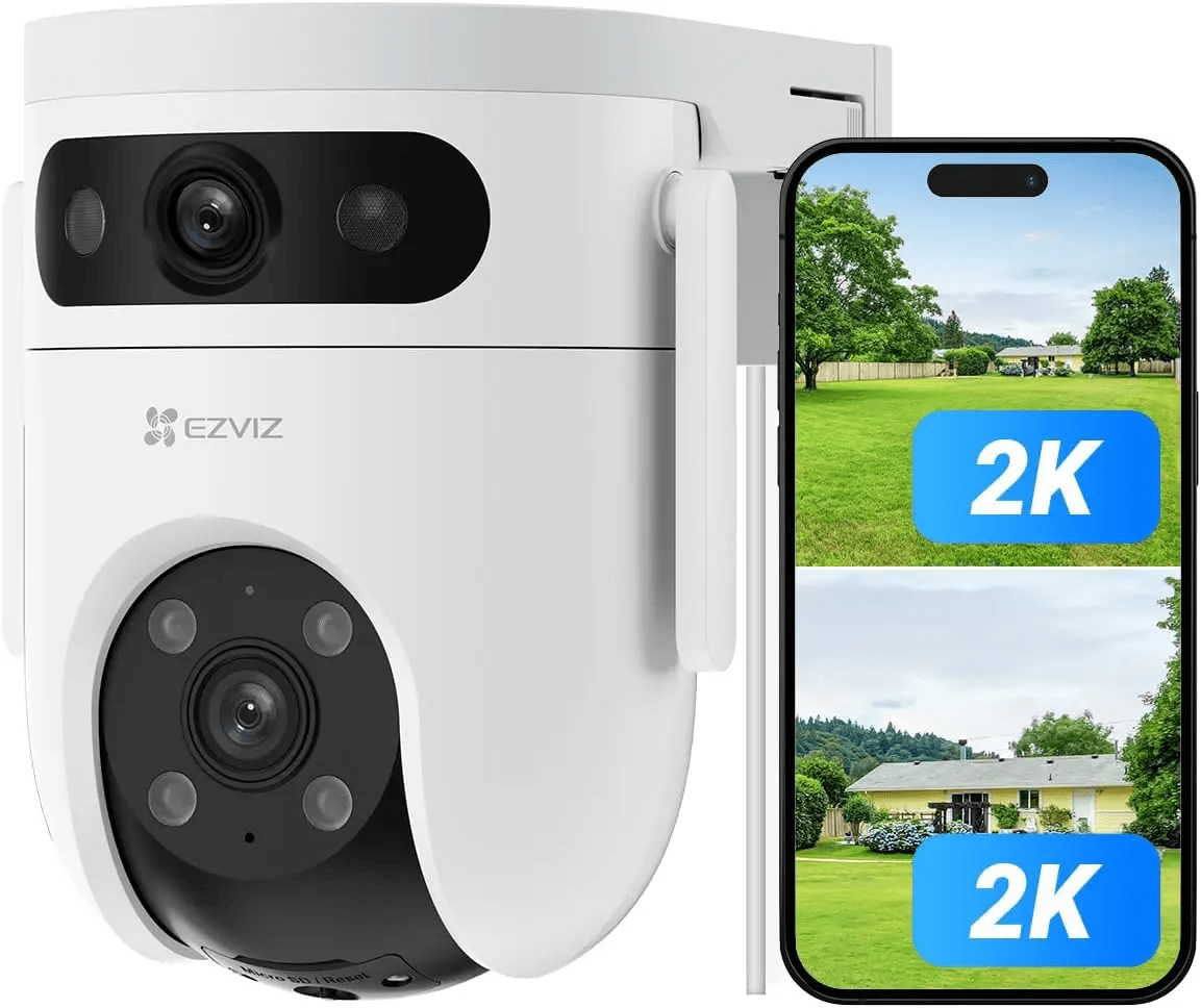Cámara Wi-Fi H9c – Doble Lente 2K – Exterior2