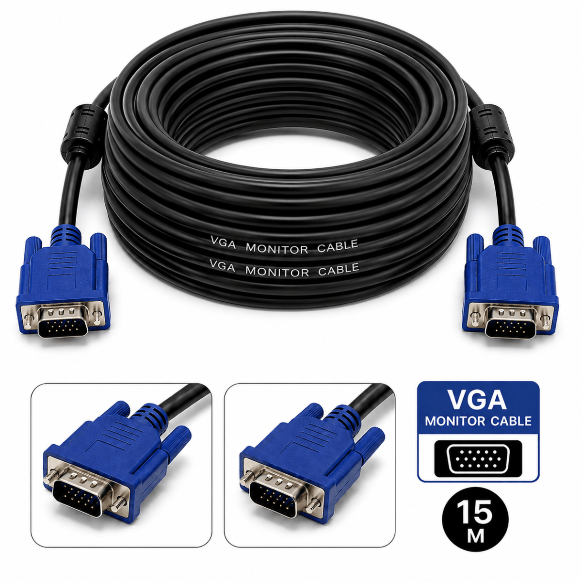 Cable Monitor VGA 15 M 0