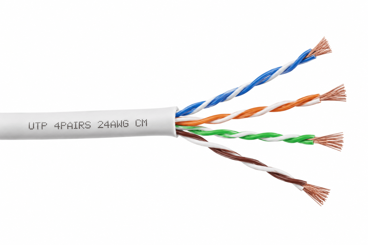 UTP INTERIOR CAT5 100% COBRE MULTIFILAR 305MTS2