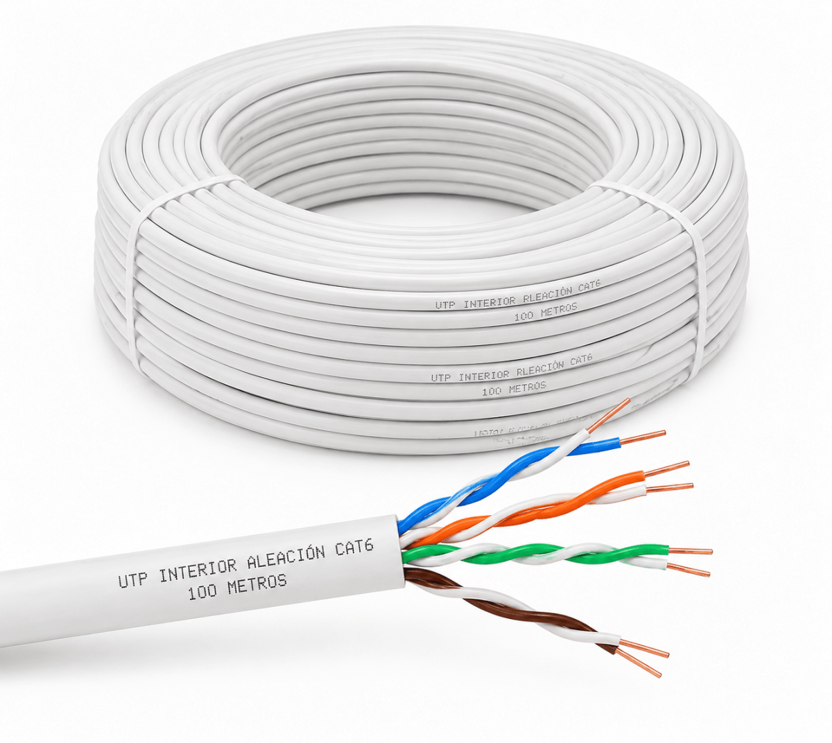 UTP INTERIOR ALEACIÓN  CAT6 0