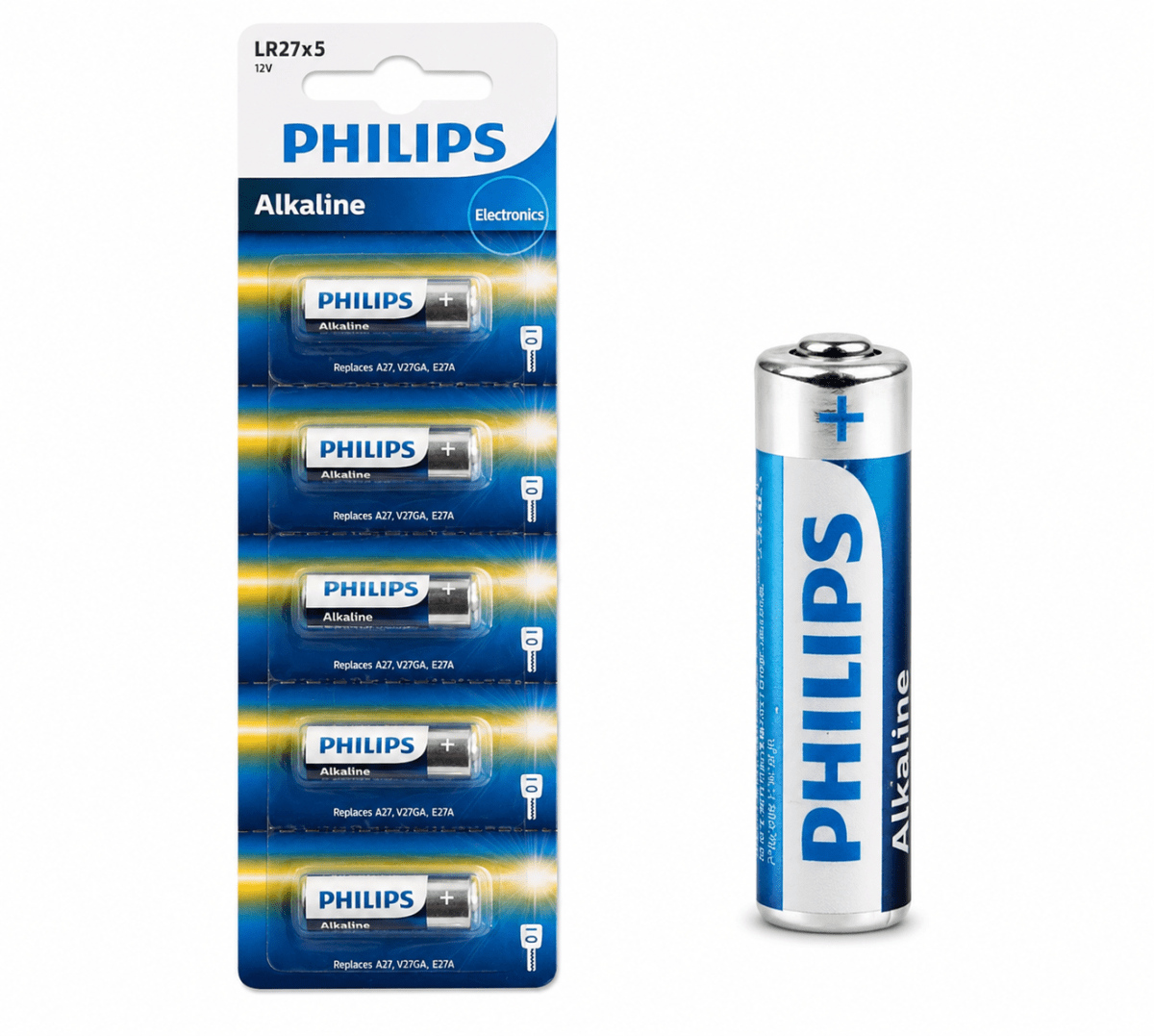 PILA A27 ALCALINO PHILIPS 12V 0