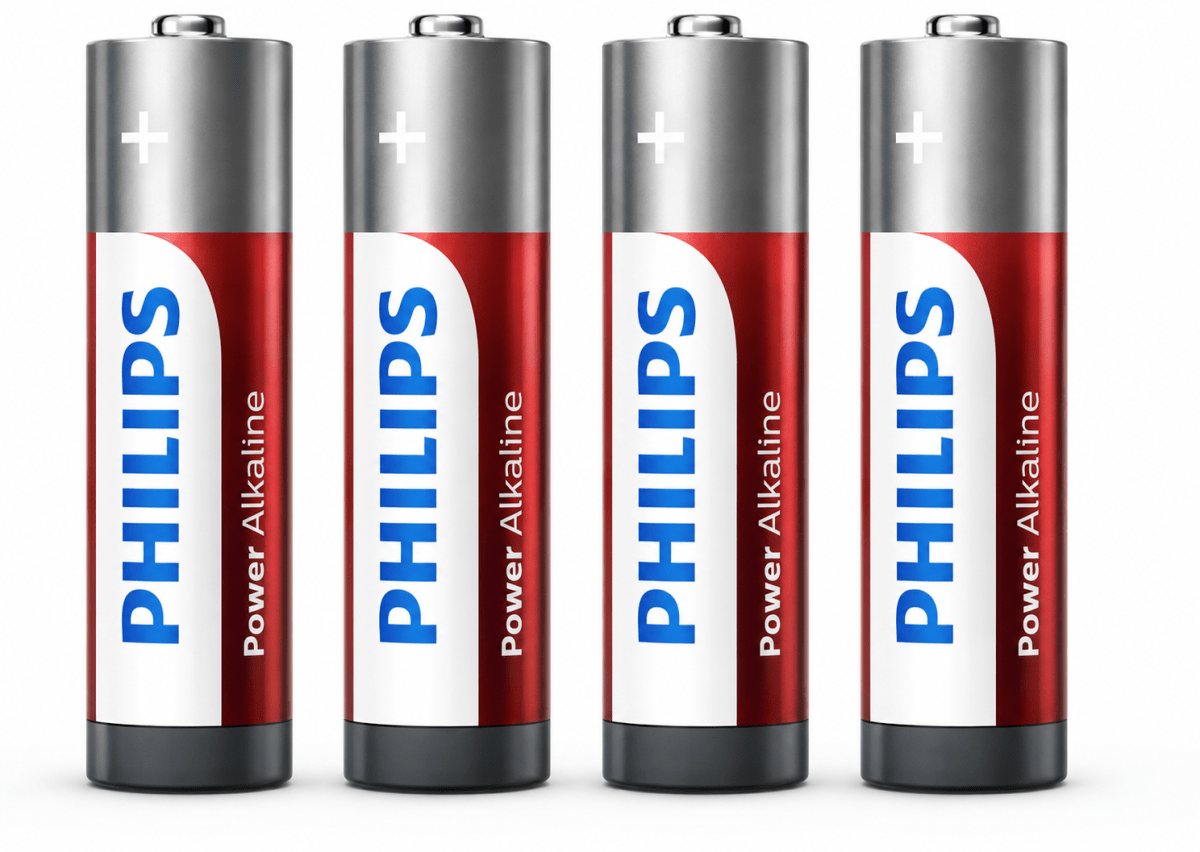 Pila AA Alcalina Pack 4 unidades PHILIPS2