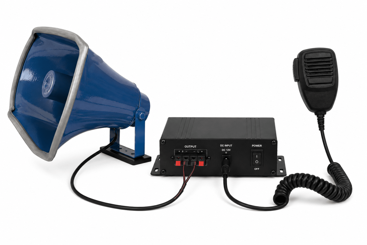 Megáfono / Bocina 25W Azul6