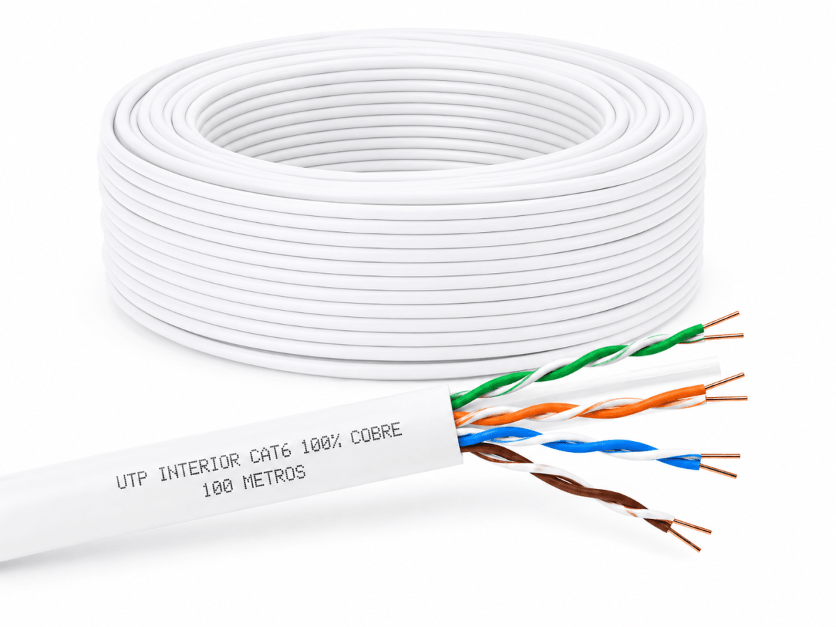 UTP INTERIOR CAT6 100% COBRE 0